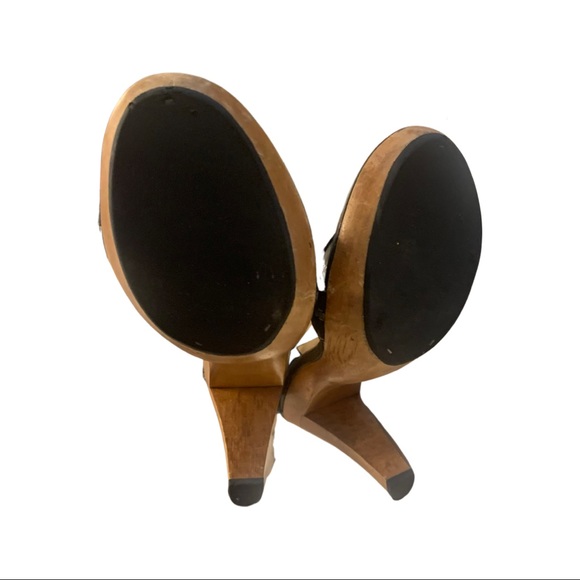 MICHAEL KORS black studded heeled sandals VINTAGE - Picture 5 of 5